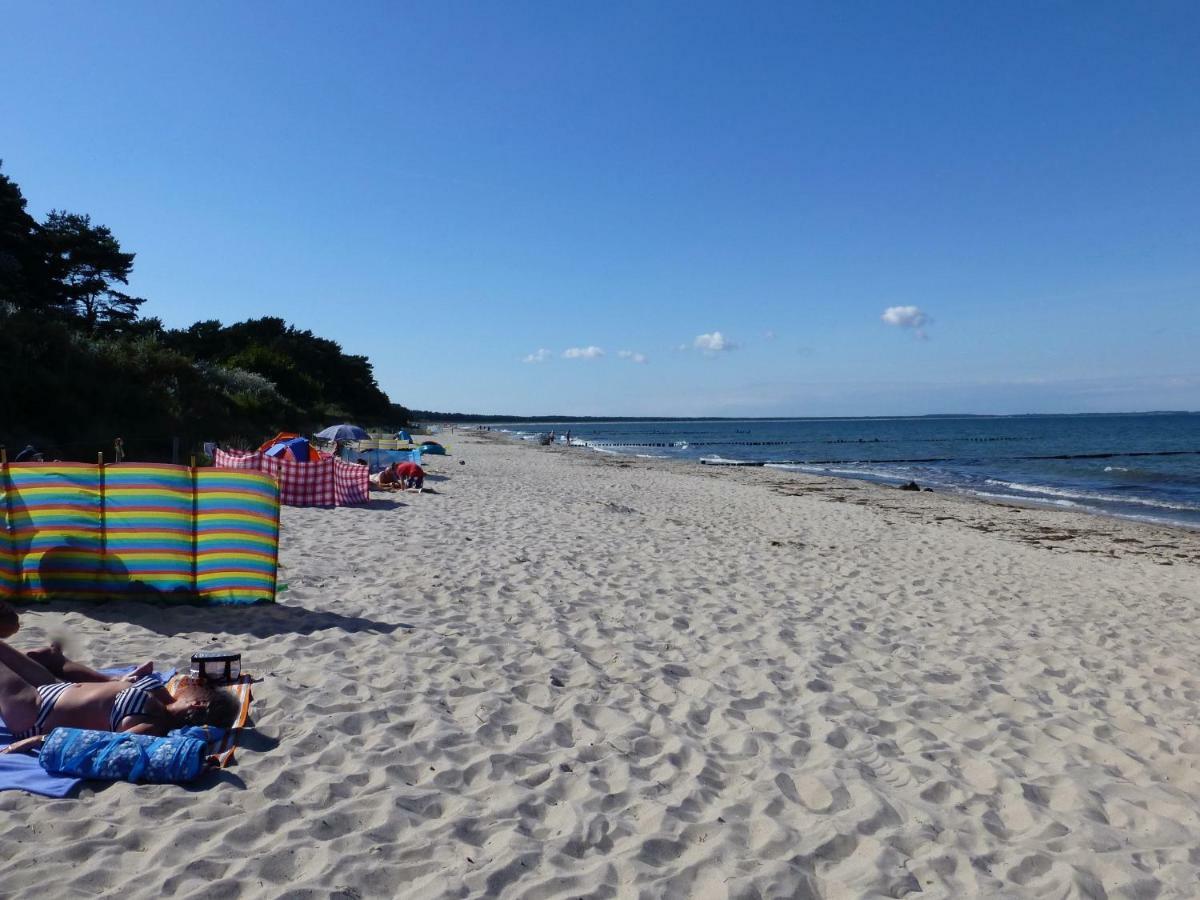 Strandhaus Lucky, Sauna, Garten, Kamin, Strandnah Glowe Extérieur photo